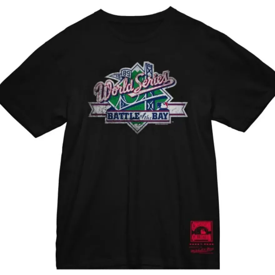 Mitchell & Ness T-Shirts & Tops-Battle Of The Bay Tee World Series
