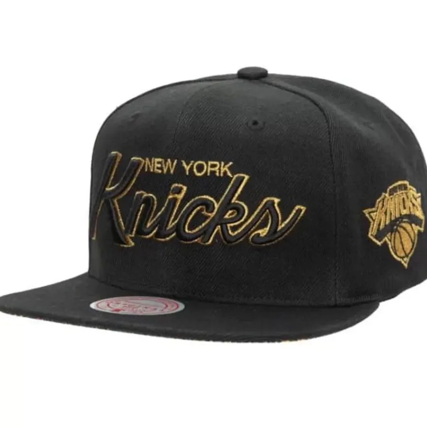 Mitchell & Ness Snapback-Bhm Script Snapback New York Knicks