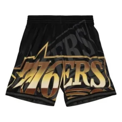 Mitchell & Ness Shorts-Big Face 4.0 Fashion Shorts Philadelphia 76Ers