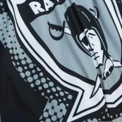 Mitchell & Ness Shorts-Big Face 7.0 Fashion Shorts Oakland Raiders