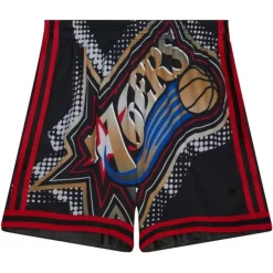 Mitchell & Ness Shorts-Big Face 7.0 Fashion Shorts Philadelphia 76Ers