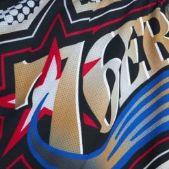 Mitchell & Ness Shorts-Big Face 7.0 Fashion Shorts Philadelphia 76Ers