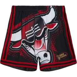 Mitchell & Ness Shorts-Big Face 7.0 Fashion Shorts Chicago Bulls