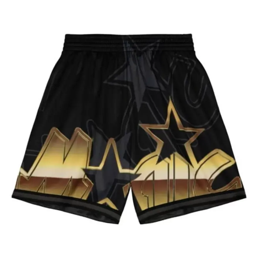 Mitchell & Ness Shorts-Big Face 4.0 Fashion Shorts Orlando Magic