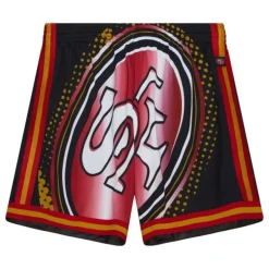 Mitchell & Ness Shorts-Big Face 7.0 Fashion Shorts San Francisco 49Ers