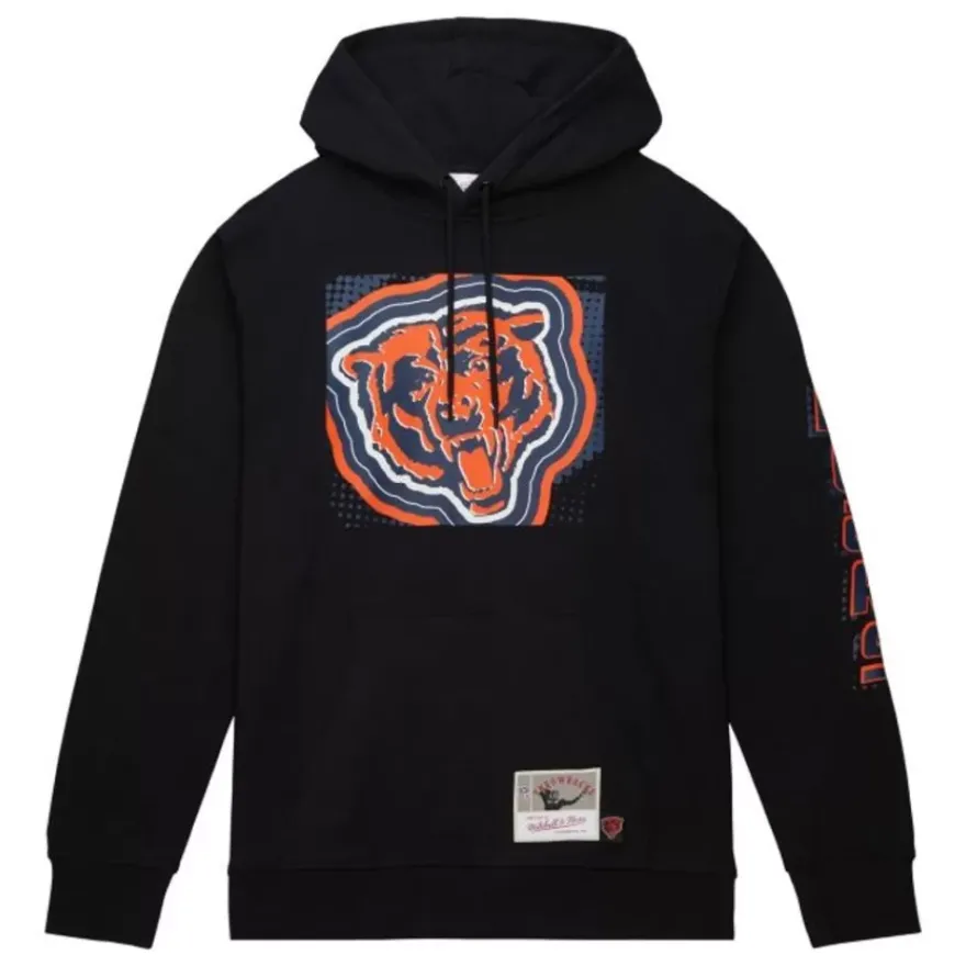 Mitchell & Ness Hoodies & Sweatshirts-Big Face 7.0 Hoodie Chicago Bears