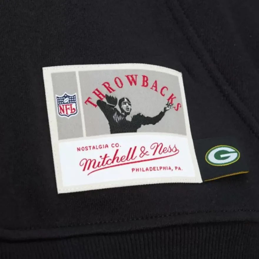 Mitchell & Ness Hoodies & Sweatshirts-Big Face 7.0 Hoodie Green Bay Packers
