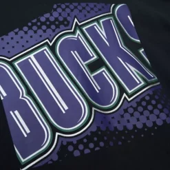 Mitchell & Ness Hoodies & Sweatshirts-Big Face 7.0 Hoodie Milwaukee Bucks