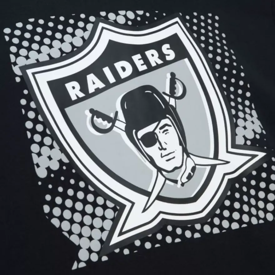 Mitchell & Ness Hoodies & Sweatshirts-Big Face 7.0 Hoodie Oakland Raiders