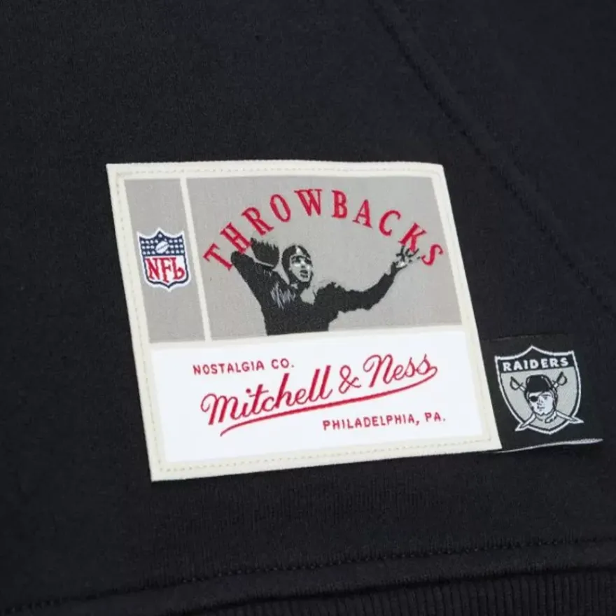 Mitchell & Ness Hoodies & Sweatshirts-Big Face 7.0 Hoodie Oakland Raiders
