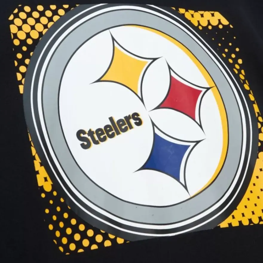 Mitchell & Ness Hoodies & Sweatshirts-Big Face 7.0 Hoodie Pittsburgh Steelers