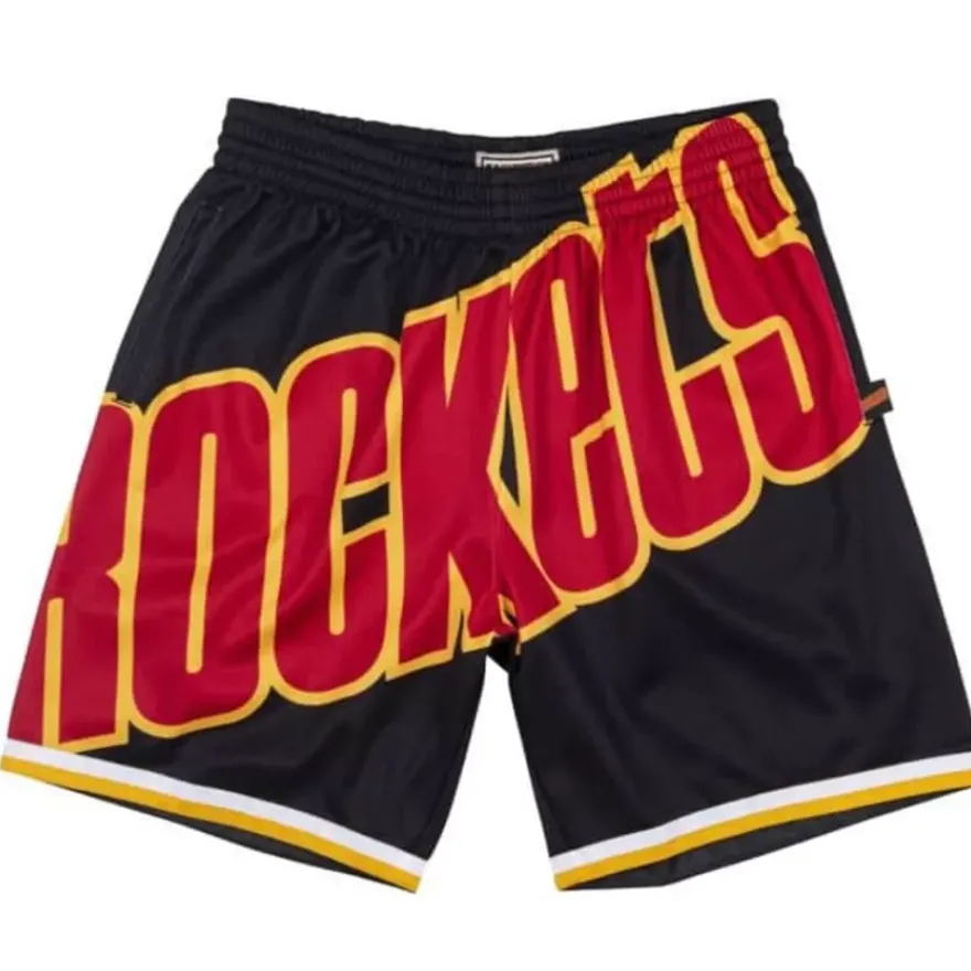 Mitchell & Ness Shorts-Big Face 2.0 Shorts Houston Rockets