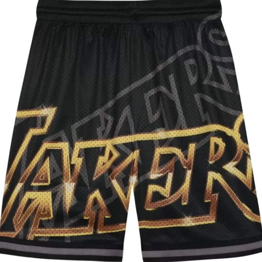Mitchell & Ness Big Kids-Big Face 4.0 Shorts Los Angeles Lakers
