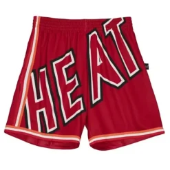 Mitchell & Ness Shorts-Big Face 2.0 Shorts Miami Heat