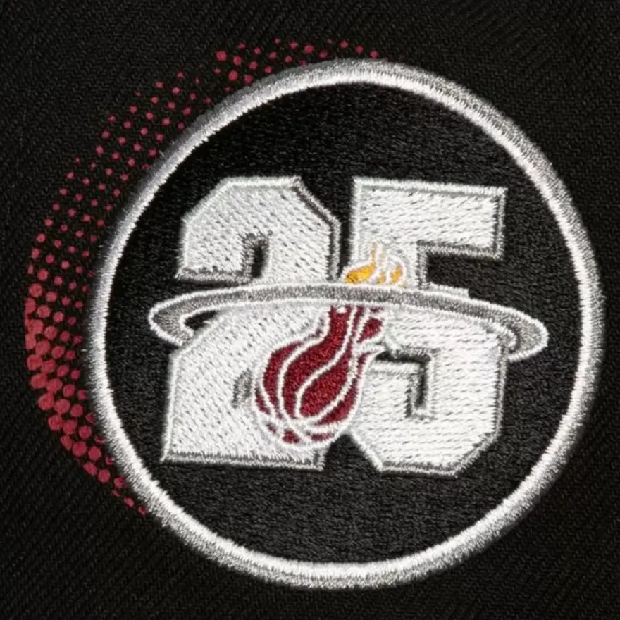 Mitchell & Ness Snapback-Big Face 7.0 Snapback Hwc Miami Heat