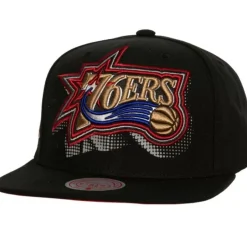 Mitchell & Ness Snapback-Big Face 7.0 Snapback Hwc Philadelphia 76Ers
