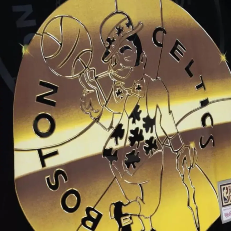 Mitchell & Ness T-Shirts & Tops-Big Face 4.0 Ss Tee Boston Celtics