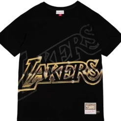 Mitchell & Ness T-Shirts & Tops-Big Face 4.0 Ss Tee Los Angeles Lakers