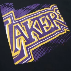 Mitchell & Ness T-Shirts & Tops-Big Face 7.0 Ss Tee Los Angeles Lakers