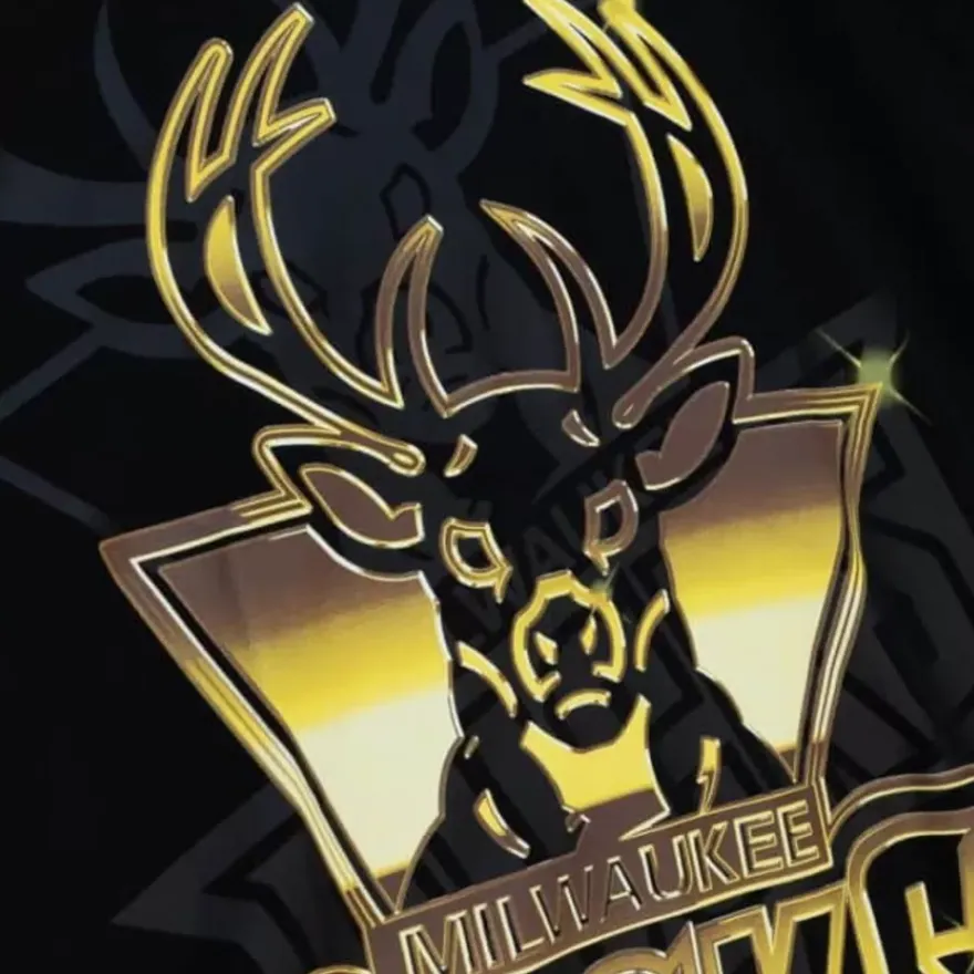 Mitchell & Ness T-Shirts & Tops-Big Face 4.0 Ss Tee Milwaukee Bucks