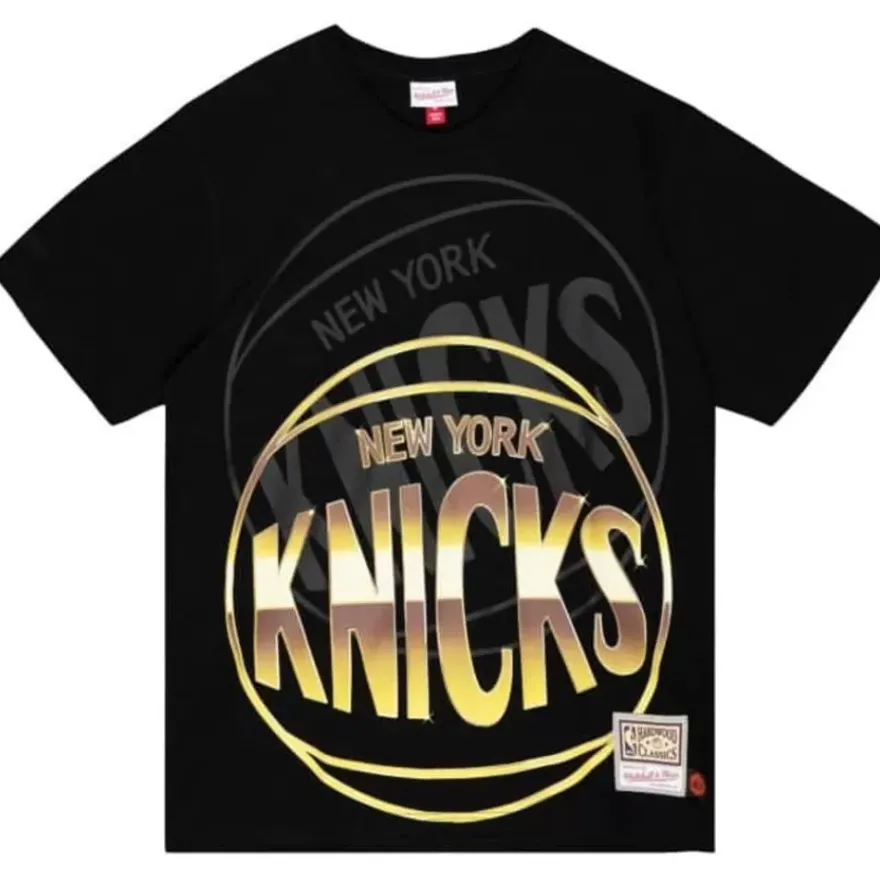 Mitchell & Ness T-Shirts & Tops-Big Face 4.0 Ss Tee New York Knicks