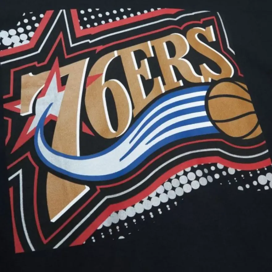 Mitchell & Ness T-Shirts & Tops-Big Face 7.0 Ss Tee Philadelphia 76Ers