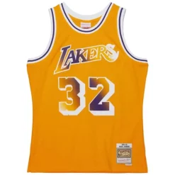 Mitchell & Ness Nba Swingman-Big Face 7.0 Swingman Jersey Los Angeles Lakers 1984-85 Magic Johnson