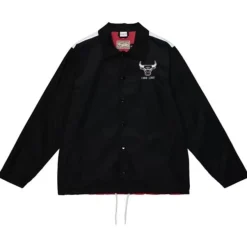 Mitchell & Ness Jackets & Outerwear-Big Face Coaches Jacket 5.0 Chicago Bulls