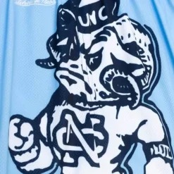 Mitchell & Ness Shorts-Big Face Fashion Shorts 5.0 University Of North Carolina