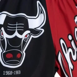 Mitchell & Ness Shorts-Big Face Fashion Shorts 5.0 Chicago Bulls