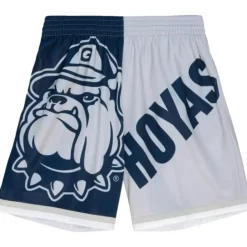 Mitchell & Ness Shorts-Big Face Fashion Shorts 5.0 Georgetown University