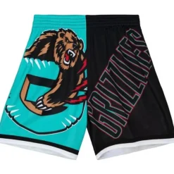 Mitchell & Ness Shorts-Big Face Fashion Shorts 5.0 Vancouver Grizzlies