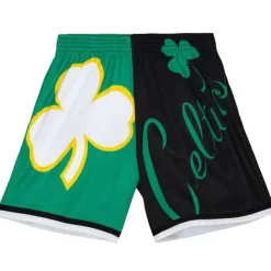 Mitchell & Ness Shorts-Big Face Fashion Shorts 5.0 Boston Celtics