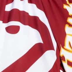 Mitchell & Ness Shorts-Big Face Fashion Shorts 5.0 Atlanta Hawks