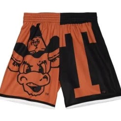 Mitchell & Ness Shorts-Big Face Fashion Shorts 5.0 University Of Texas At Austin
