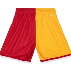 Mitchell & Ness Shorts-Big Face Fashion Shorts 5.0 Houston Rockets