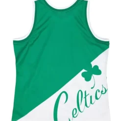 Mitchell & Ness T-Shirts & Tops-Big Face Fashion Tank 5.0 Boston Celtics