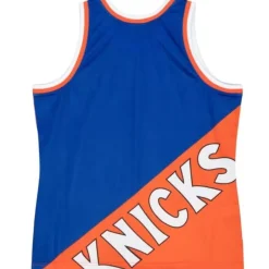 Mitchell & Ness T-Shirts & Tops-Big Face Fashion Tank 5.0 New York Knicks