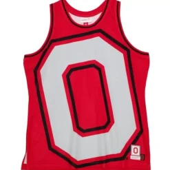 Mitchell & Ness T-Shirts & Tops-Big Face Fashion Tank Ohio State