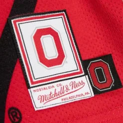 Mitchell & Ness T-Shirts & Tops-Big Face Fashion Tank Ohio State
