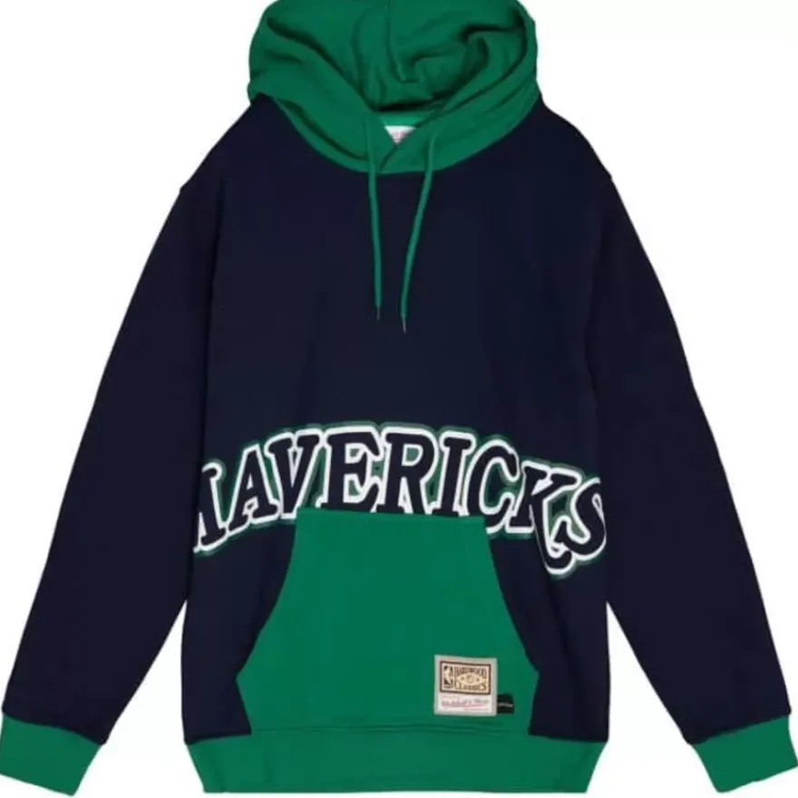 Mitchell & Ness Hoodies & Sweatshirts-Big Face Hoodie 5.0 Dallas Mavericks