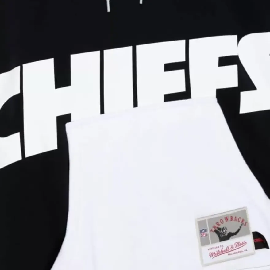 Mitchell & Ness Hoodies & Sweatshirts-Big Face Hoodie 5.0 Kansas City Chiefs