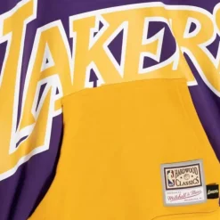 Mitchell & Ness Hoodies & Sweatshirts-Big Face Hoodie 5.0 Los Angeles Lakers