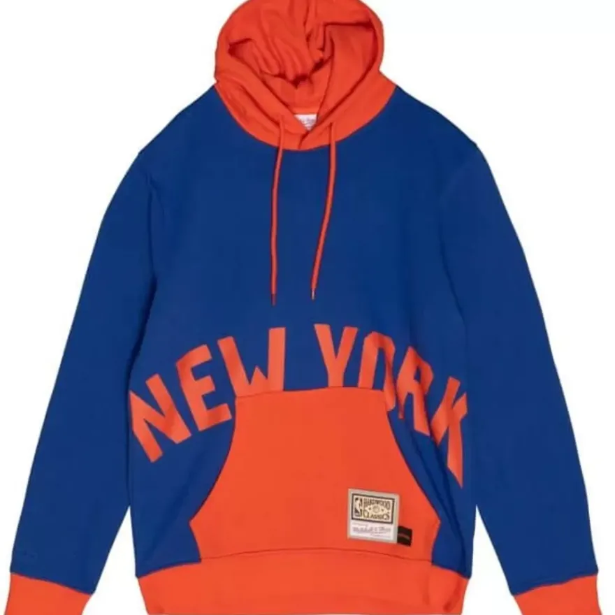 Mitchell & Ness Hoodies & Sweatshirts-Big Face Hoodie 5.0 New York Knicks