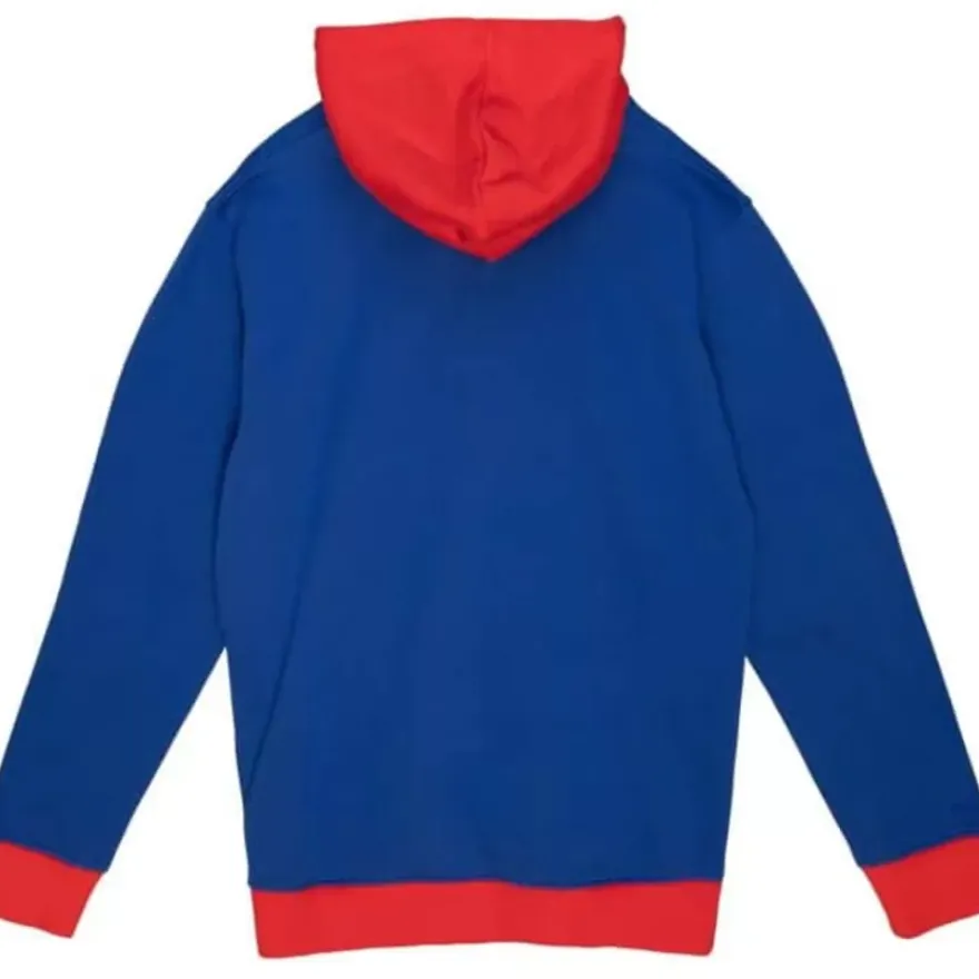 Mitchell & Ness Hoodies & Sweatshirts-Big Face Hoodie 5.0 University Of Kansas