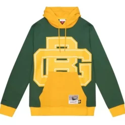 Mitchell & Ness Hoodies & Sweatshirts-Big Face Hoody 5.0 Green Bay Packers
