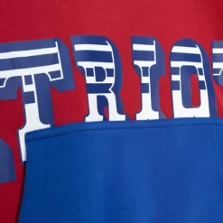 Mitchell & Ness Hoodies & Sweatshirts-Big Face Hoody 5.0 New England Patriots