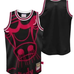 Mitchell & Ness Big Kids-Big Face Jersey Chicago Bulls