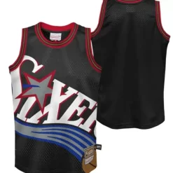 Mitchell & Ness Big Kids-Big Face Jersey Philadelphia 76Ers