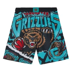 Mitchell & Ness Big Kids-Big Face Jumbotron Mesh Shorts Vancouver Grizzlies